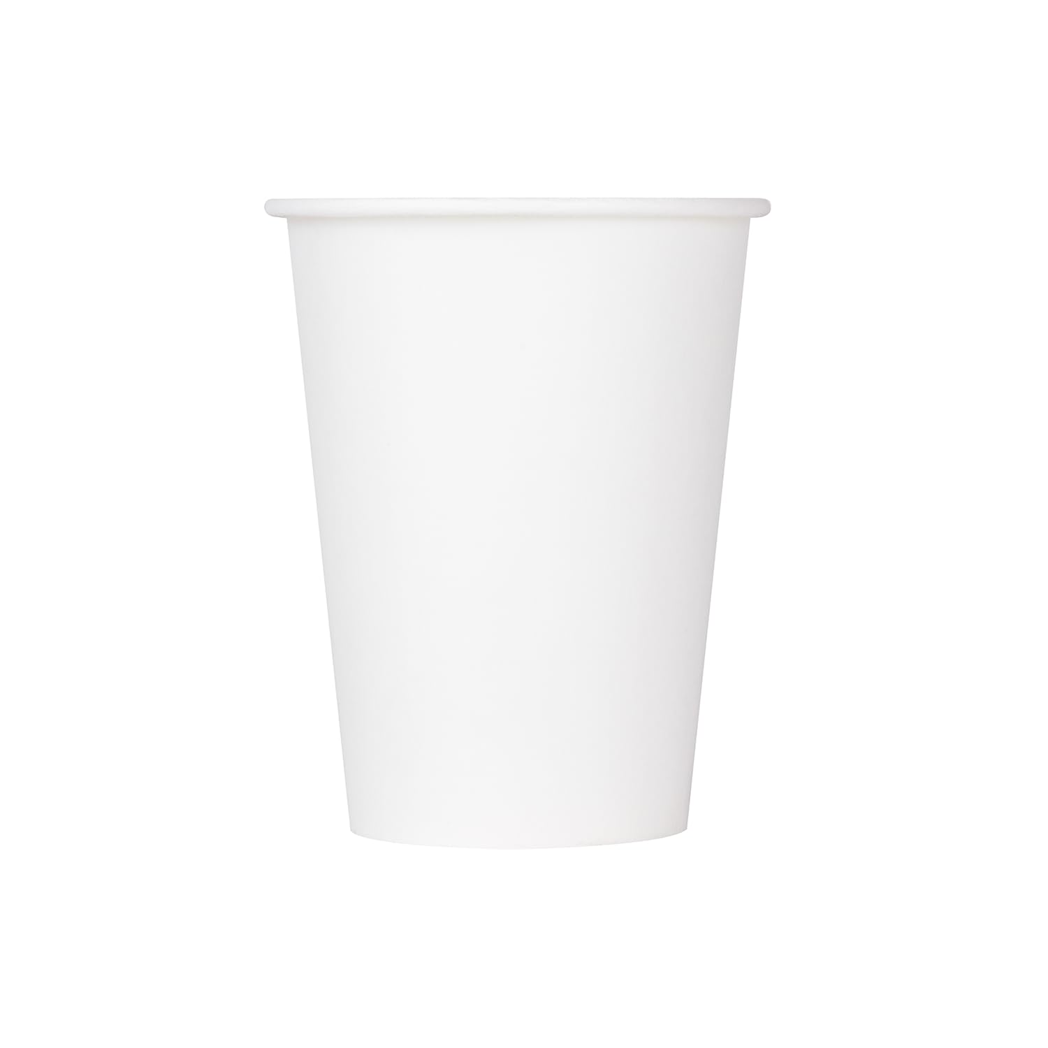 [1000 ct 12oz Disposable Paper Cold Cups for Iced Tea, Coke, Soda, Cold Beverages and More, 90mm | White