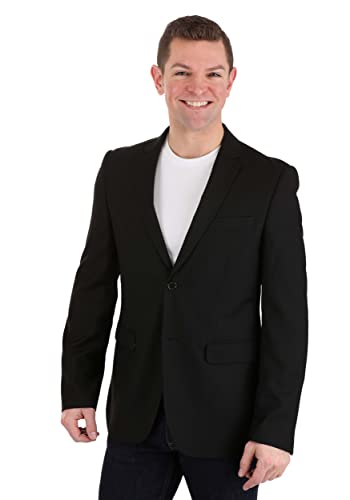 Officially Licensed Friday The 13th Men's Blazer, Jason Voorhees Pattern Open Front Casual Work Business Jacket4