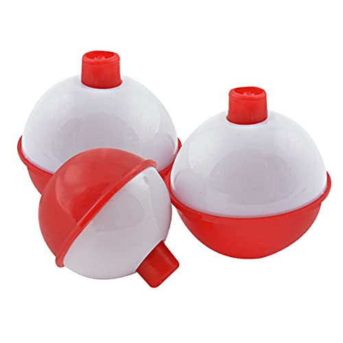 SOUTH BEND Red & White Push Button Floats| Fishing Accessories for Tackle Box