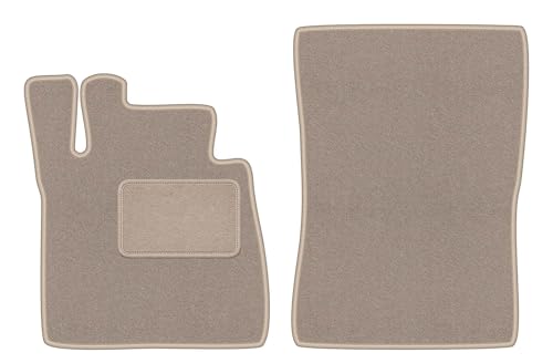 Tapis de voiture confort en velours pour Mercedes G W463 beige
