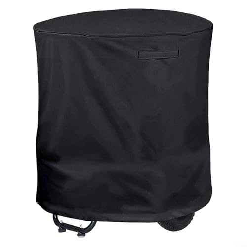 GLFLOW - GLFLOW Housse imperméable et résistante pour broyeur de bois - Protection extérieure contre les intempéries - Pour broyeur de feuilles électrique sans lames - Équipement électrique d'extérieur (noir)
