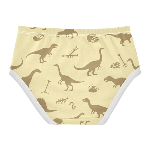 Girls' Underwear Dinosaur Dino Toddle Brief Panties 2-8 Years 203006952