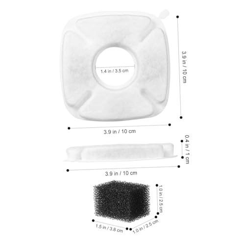 Filtros de repuesto para dispensador de agua para mascotas miniatura 3