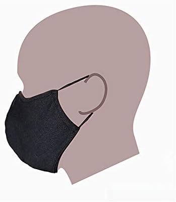 Aniji Reusable Face Cover with Nose Wire - Made in USA. Adjustable (Ear Loops) -1PC