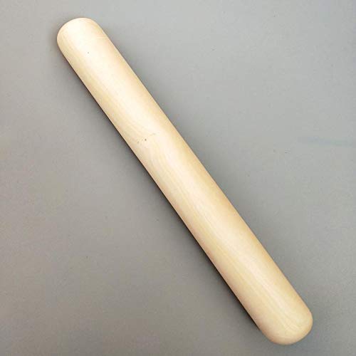 SHANGN Artes Marciales Regla De Tai Chi De Madera Kung Fu Stick Fitness EquipmentTai Chi Palos de Entrenamiento,Ash Wood-40 * 4.5cm