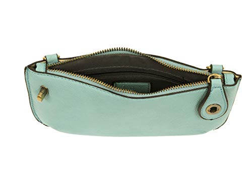 Image of Joy Susan Women's Fashion Purse Mini Crossbody Wristlet Clutch Handbag - Sky Blue