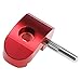 Gancio pieghevole rinforzato con chiusura a cerniera, serratura rinforzata di ricambio per scooter elettrico, gancio pieghevole per scooter elettrico adatto per Xiaomi M365/M365 Pro (rosso)