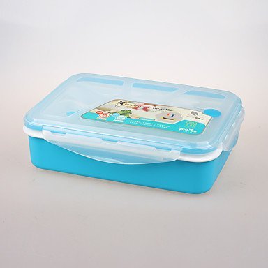 Generic YEEYOO Eco Friendly Microwavable Meal Prep Food Container Lunch Container(color:blue)