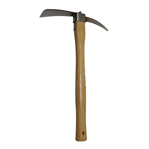 2 Kinds Portable Steel Hand Hoe Garden Weeding Tool Gardening Digging for Camping - Stainless Steel, 38.5x24cm