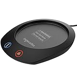 Ingecafea Upgrade Coffee Mug Warmer for Desk Use, 4 Temperature Settings & 4 Hours Auto Shut Off Smart, Candle Wax Cup Warmer, Electric Beverage Warmer Waterproof for Coffee, Milk, Tea, Cocoa, Chocolate