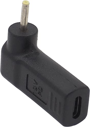 オーディオファン USB-C 19V DC 変換 コネクタ TypeC DC L字 外径2.5mm 内径0.7mm 変換アダプター ※PD対応高出力充電器が必要です