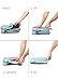 Compression Packing Cubes 2 Piece Set for Travel - Lightweight, Durable Clothes Organizer for Carry-On Luggage and Backpacks by TRIPPED Travel Gear ((Dusty Teal and White)