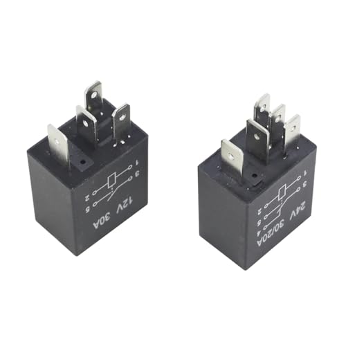 Relais automobile violet 12V 30A 4 broches composant électricité universel auto