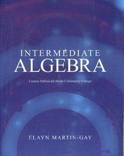 Paperback Intermediate Algebra (Custom Edition for Hinds Community College) Book