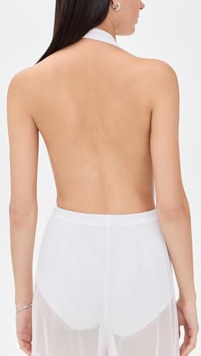 Norma Kamali Women's Halter One Piece4