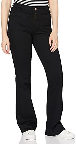 WRANGLER - Jeans Damen - Flare Fit - Retro Schwarz