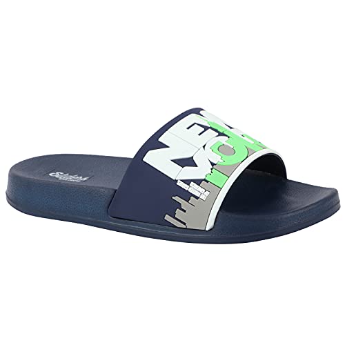 Image of URJO Kids's Sliders /Slippers Lightweight Super Flexible Arch Support Durable Anti Skid & Stylish Dailywear Sliders /Slippers for Boy's & Girl's