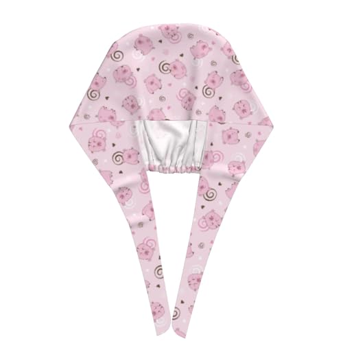 Image of Surgical Caps Men Women, Scrub Cap with Sweatband Adjustable