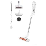 Mit der flexiblen 270° Bodenbürste erreichen Sie jeden Winkel auf Hartböden, Laminat, Parkett und Teppich. Mit nur einer Bürstwalze mit eingetautem 25W Motor können Sie abwechselnd Hartböden und Teppiche reinigen, ohne die Walze wechseln zu müssen. Der Stielstaubsauger kann mühelos in einen Handstaubsauger verwandelt werden. Das ergonomische Design erlaubt eine schonende Handhabung.