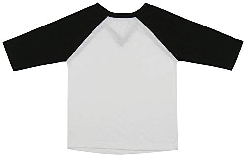 Image of ToBeInStyle Kids Boys Girls Cotton Jersey Contrast Raglan V-Neck Tee T-Shirts