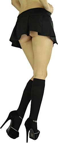 Image of ToBeInStyle Women's Sheer Ankle & Knee High Nylon Fashion Socks Hosiery