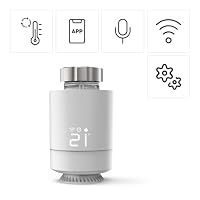 Hama Smartes Heizkörperthermostat (Erweiterung für Heizungssteuerung WLAN, Smart Home Heizungsregler für alle Ventile, programmierbarer Heizungsthermostat, individuell heizen per App, Energie sparen) – Ansicht 2