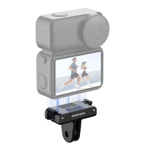 NEEWER BASICS �}�O�l�b�g���N�C�b�N�����[�X�}�E���g�A�_�v�^�[ Osmo Nano�Ή� �o�������̓}�O�l�b�g�x�[�X�z���_�[ ���C�J�����A�_�v�^�}�E���g �A�N�V�����J�����A�N�Z�T���[ Vlog/�r�f�I�^��p AC057