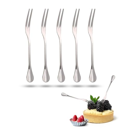 Opiniones y reviews de Tenedores para fondue que puedes comprar esta semana. 46 HERCHR 5 Tenedores de Acero Inoxidable, Tenedores Gruesos para Fondue con Mango Grande y Resistente para Fuente de Chocolate, Tenedor de Carne para Fondue de Queso.