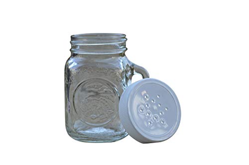Golden Harvest Ball Mason Jar Glass Salt And Pepper Shakers, Pack Of 2, Clear #TOP2