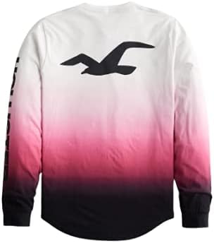 Hollister Applique Logo Graphic Tee 