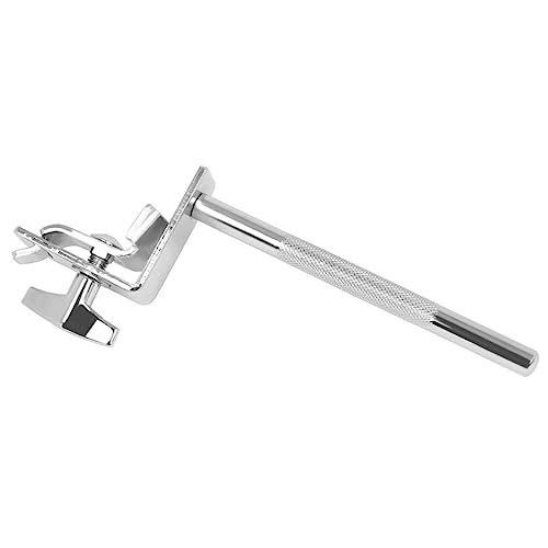 Abrazadera para cowbell de bombo, soporte robusto para hardware de batería, clip de fijación fácil para cowbell, accesorio para percusionistas miniatura 1