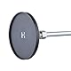 Hismith fickmaschine Aufsatz,4,5 Saugnapf-Adapter mit KlicLok-System, aktualisierter Universal-Dildo-Halter (Schwarz, 4,5 Zoll)