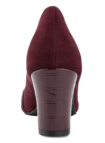 Karen Scott Womens Penzey Faux Suede Square Toe Pumps3