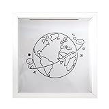 Versatile Display Organizer: Combining functionality with aesthetics, the memory box with slot stores small mementos like tickets and pins, presenting them in a transparent acrylic case ideal for living spaces or creative studios