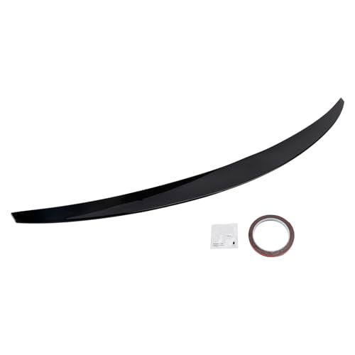 Spoiler de maletero W222 negro brillo compatible con Mercedes Clase S sedán 2014-2020