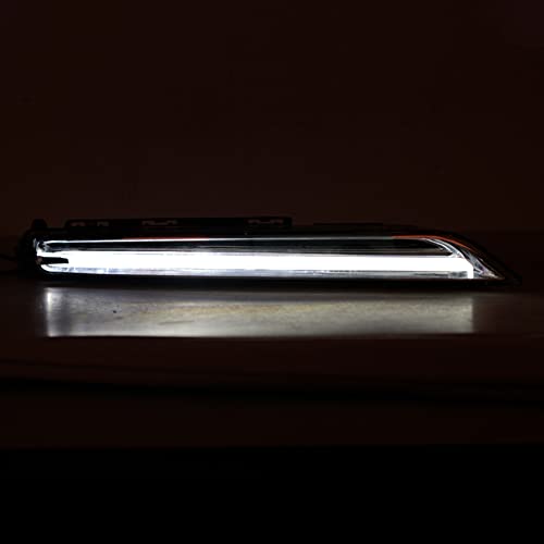 BATLAM Luz De Circulação Diurna Led Para Carro Luz De Nevoeiro De Condução 7P5941181J 7P5941182J Par