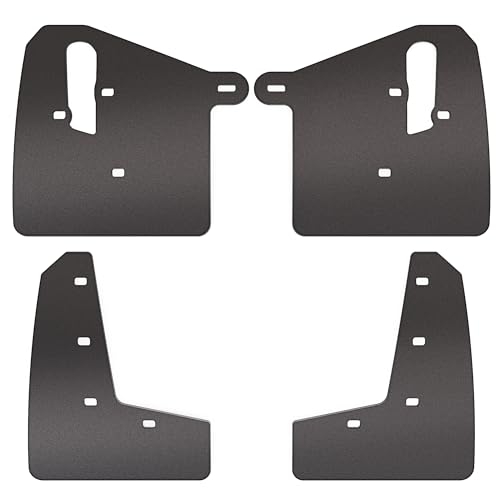 Image of RENO Subaru Mud Flaps, Mud Guards Sides Splash Guards Driver + Passenger Side Vehicle Sediment Protection Compatible with 2015-2021 Subaru WRX STI Sedan (Front + Rear, Set of 4)