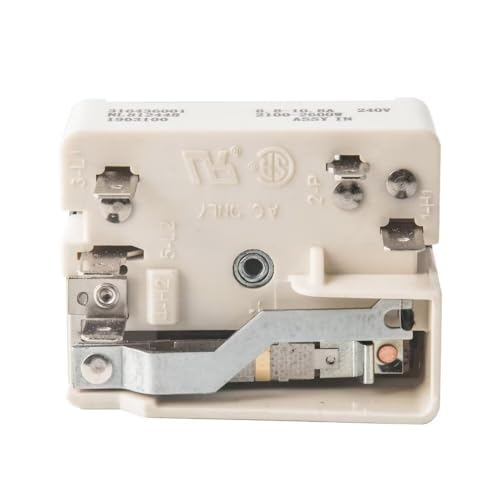 Kontrollexperten 316436001 OEM Infinite Switch Compatible with Frigidaire and Affiliated Brands Replaces Parts 316021501, 1155395, EA1145040, AH1145040, White, NT-R68C - image 7