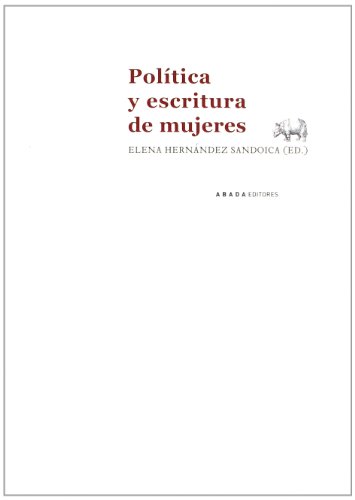 Portada de Politica y escritura de mujeres