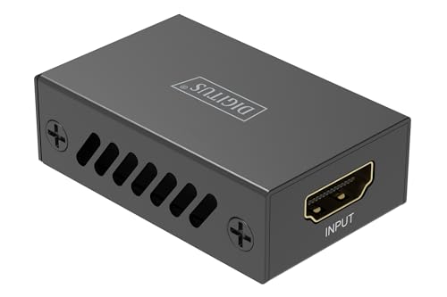 Estende i segnali HDMI fino a 10 m in 8K/60Hz - 5 m di ingresso (cavo HDMI) + 5 m di uscita (cavo HDMI)