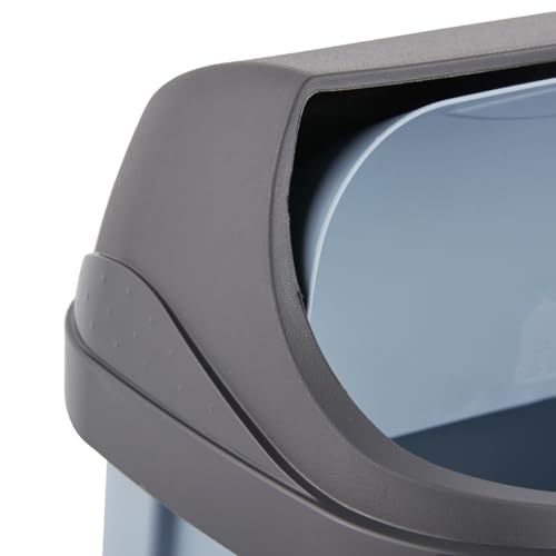Caneca de basura keeeper 10 litros azul nórdico miniatura 5