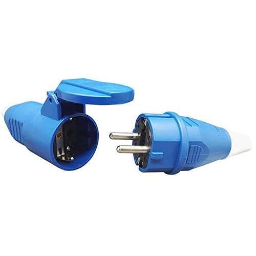 2P Industrial Plug Socket Connector 2 Cores 16A 200~250V IP54 Waterproof Explosion Proof Male Female Power Plug Socket (1)-image-4