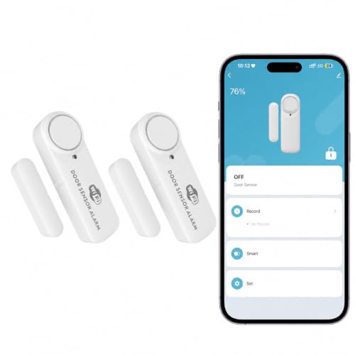 Loopo Smart WiFi Door & Window Alarm Sensor Chime
