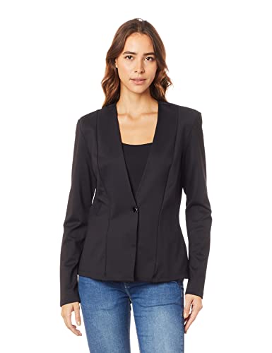 Sommer Blazer Clássico Feminino, PP, Preto