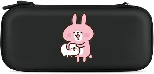 ケースゲーム機収納袋 カナ-ヘイの小動物 防水 防塵 防汚 15枚ゲームカード 耐衝撃 ャリングセット 小物収納可 全面保護 持ち運び便利 EVA素材 薄型 キャリングケース