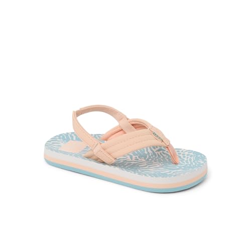 Image of REEF Girls Toddler /Little Kid Ahi Beach Flip Flop, Soft Cushion Footbed, Water Friendly