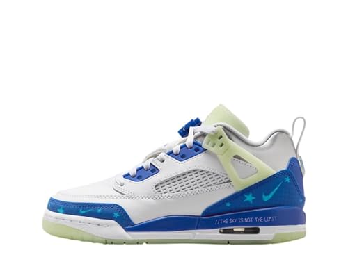 Big Kid's Jordan Spizike Low SS White/Hyper Royal-Volt Tint (HJ5979 100) - 6