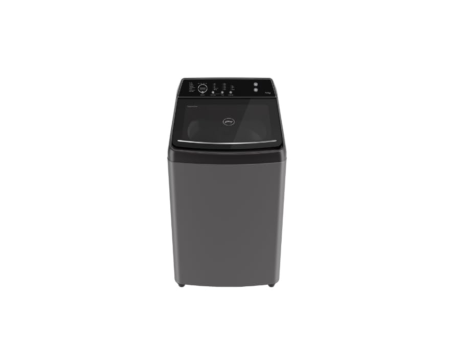 Godrej 7 Kg 5 Star With 360 W powermaxx Motor wash Fully-Automatic Top Loading Washing Machine With 26 Flexi Wash Programs (WTEON VLVT 70 5.0 FDTN MTBK, Metallic Black)