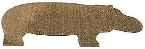 Hippo Door Mat by Droog : R236263