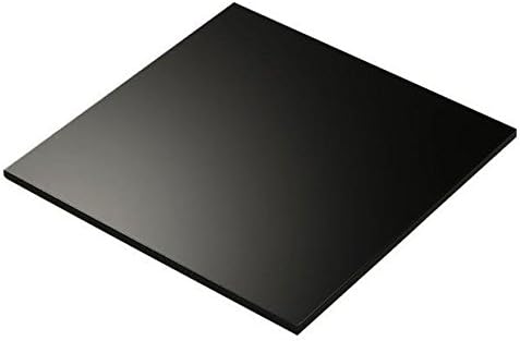 5mm Black Matt Foamex Foam PVC (297mm x 210mm / A4)